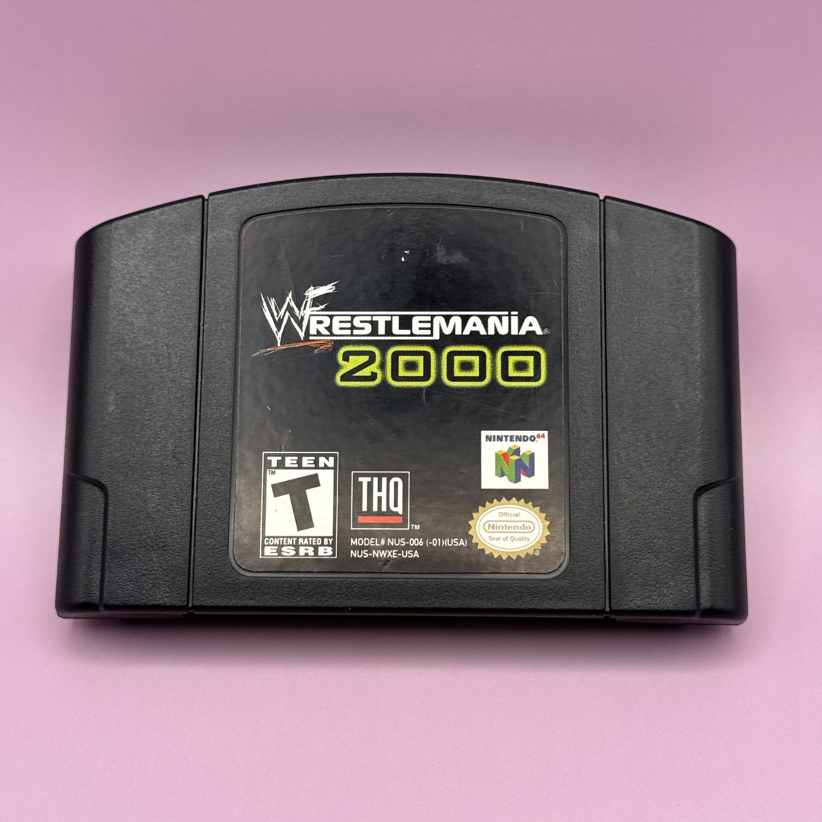 Cartucho WrestleMania 2000